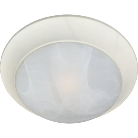 Maxim Lighting Essentials 3-Light 16.5" Wide Textured White Flush Mount Light 5852MRTW